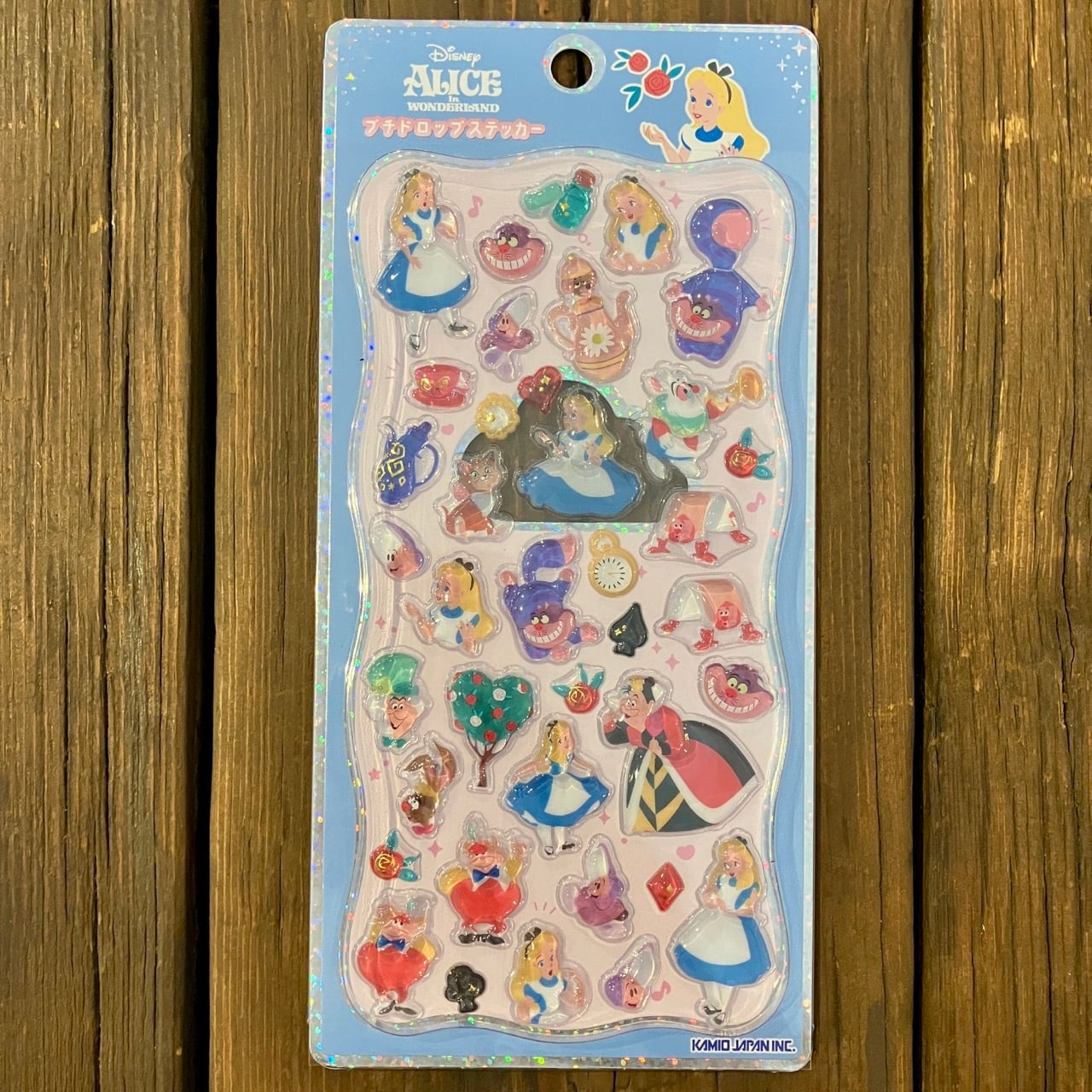 ディズニー ふしぎの国のアリス プチドロップステッカー CA04