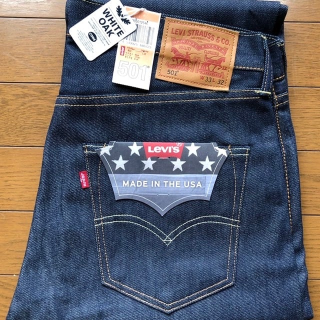 NOS(デッド品) Levi's 501 米国製 ホワイトオーク リジット | Room