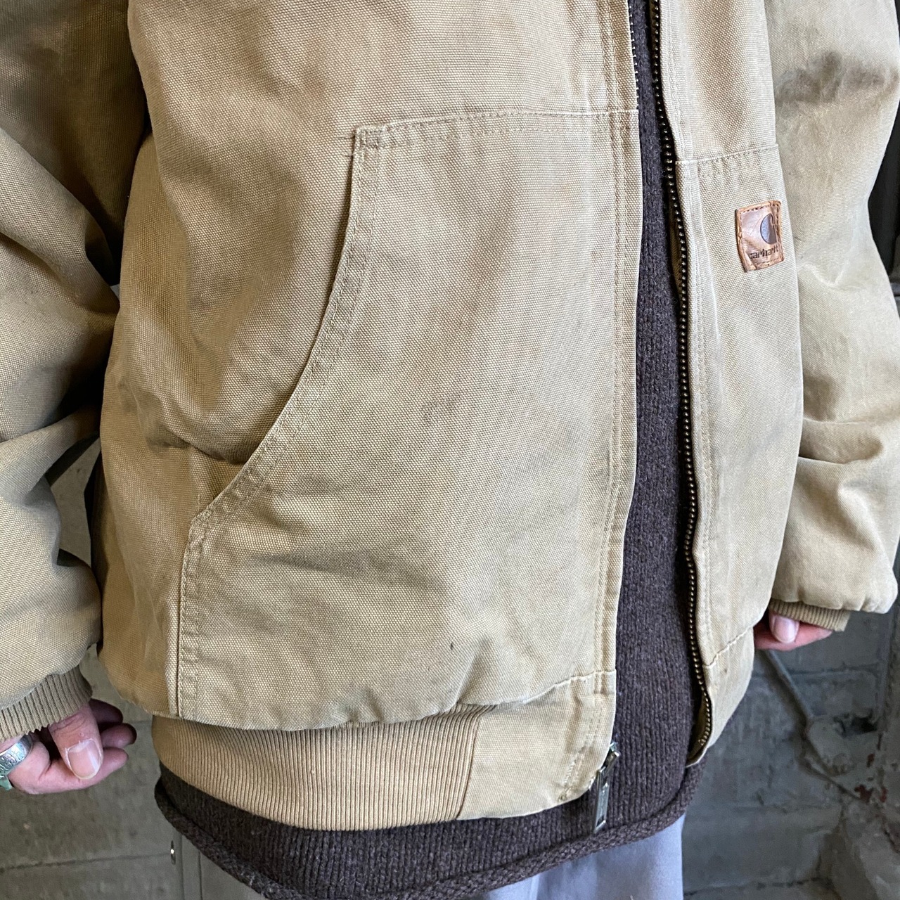 Carhartt カーハート アクティブジャケット メンズXL 古着 ダック地 