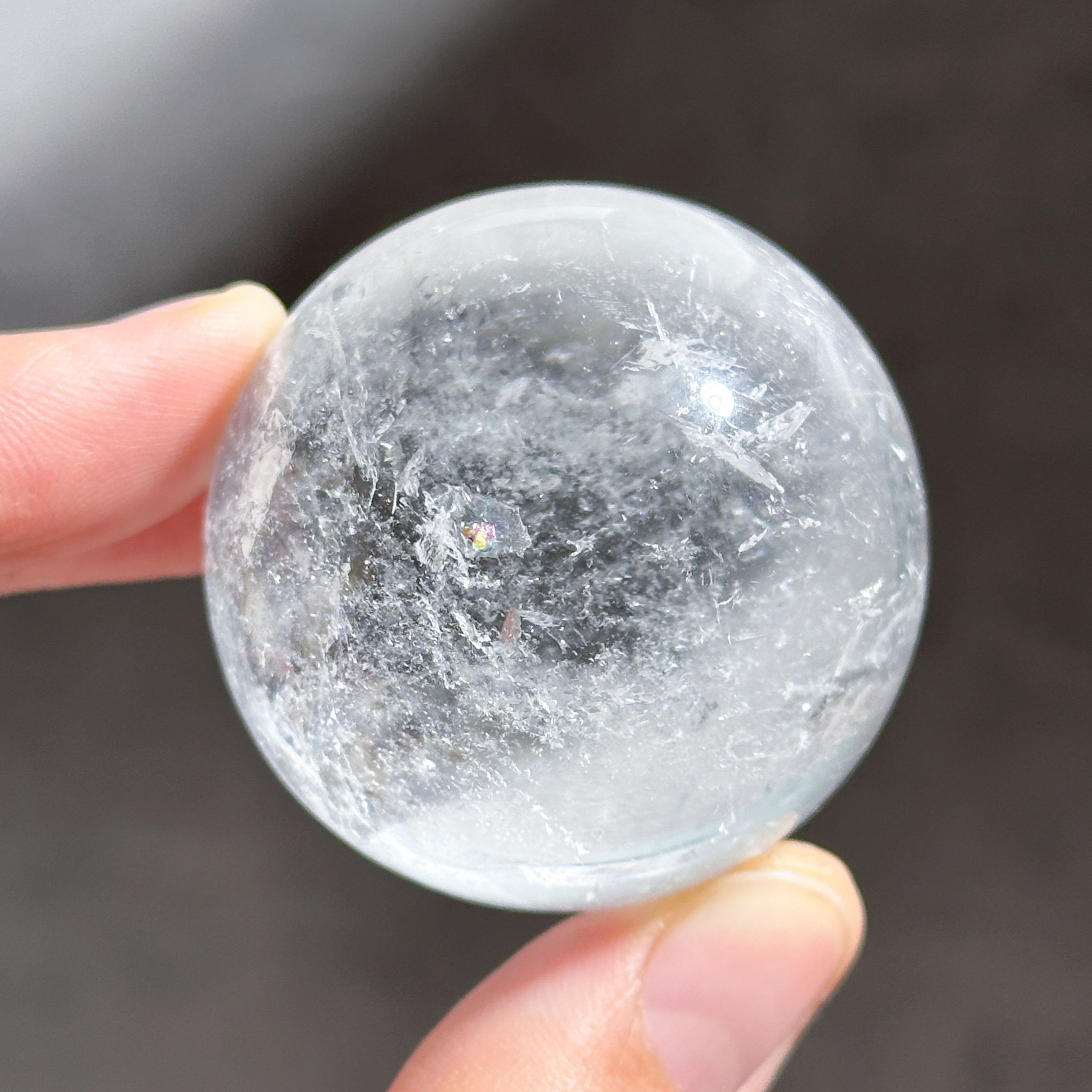 クリアクォーツ スフィア42◇ Clear Quartz ◇天然石・鉱物