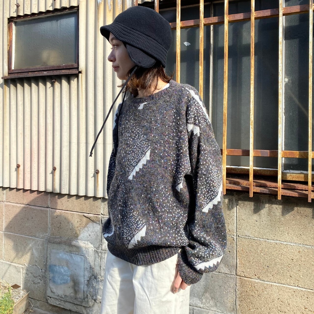 PRONTO-UOMO 無地 L/S shirt