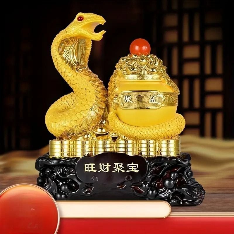 ジャガー（ゴールド）置物 ヒョウ ひょう 豹 トラ とら 虎 ジャガー