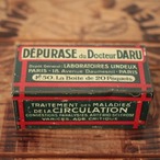 フランス ヴィンテージ DEPURASE du Docteur DARU  ティン缶／tin缶