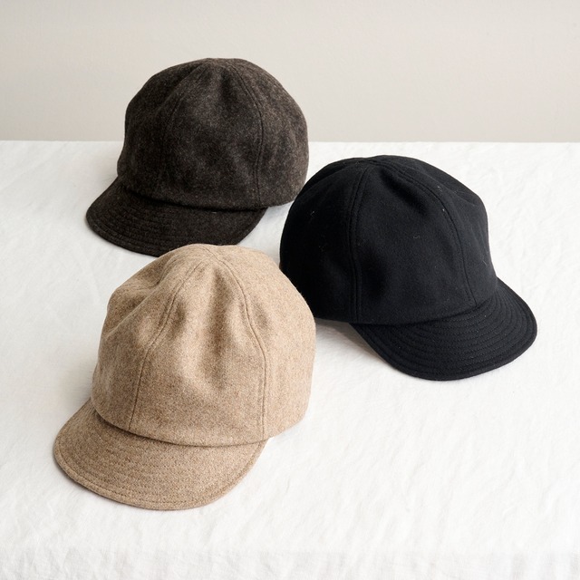 Nine Tailor  ナインテーラー 　N-1031 Kanok Cap　Beige / Black