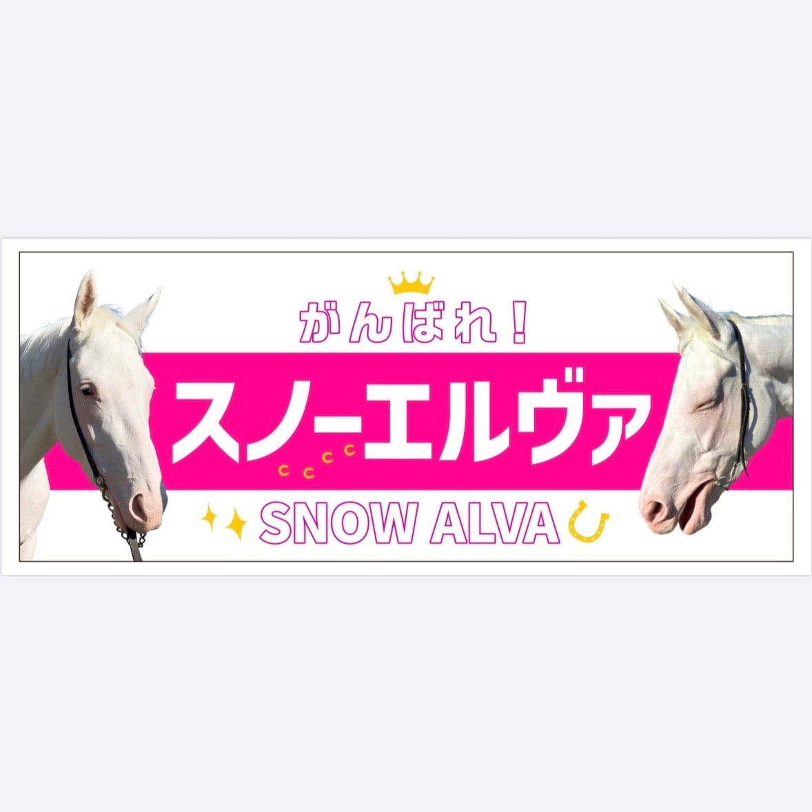 スノーエルヴァ(特製フェイスタオル)