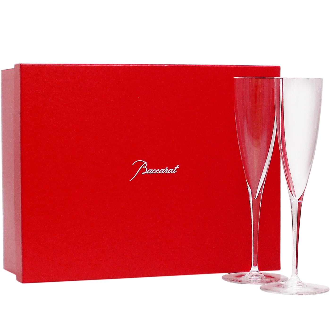 New BACCARAT バカラ ドンペリニョン シャンパンフルート ペア 1845244
