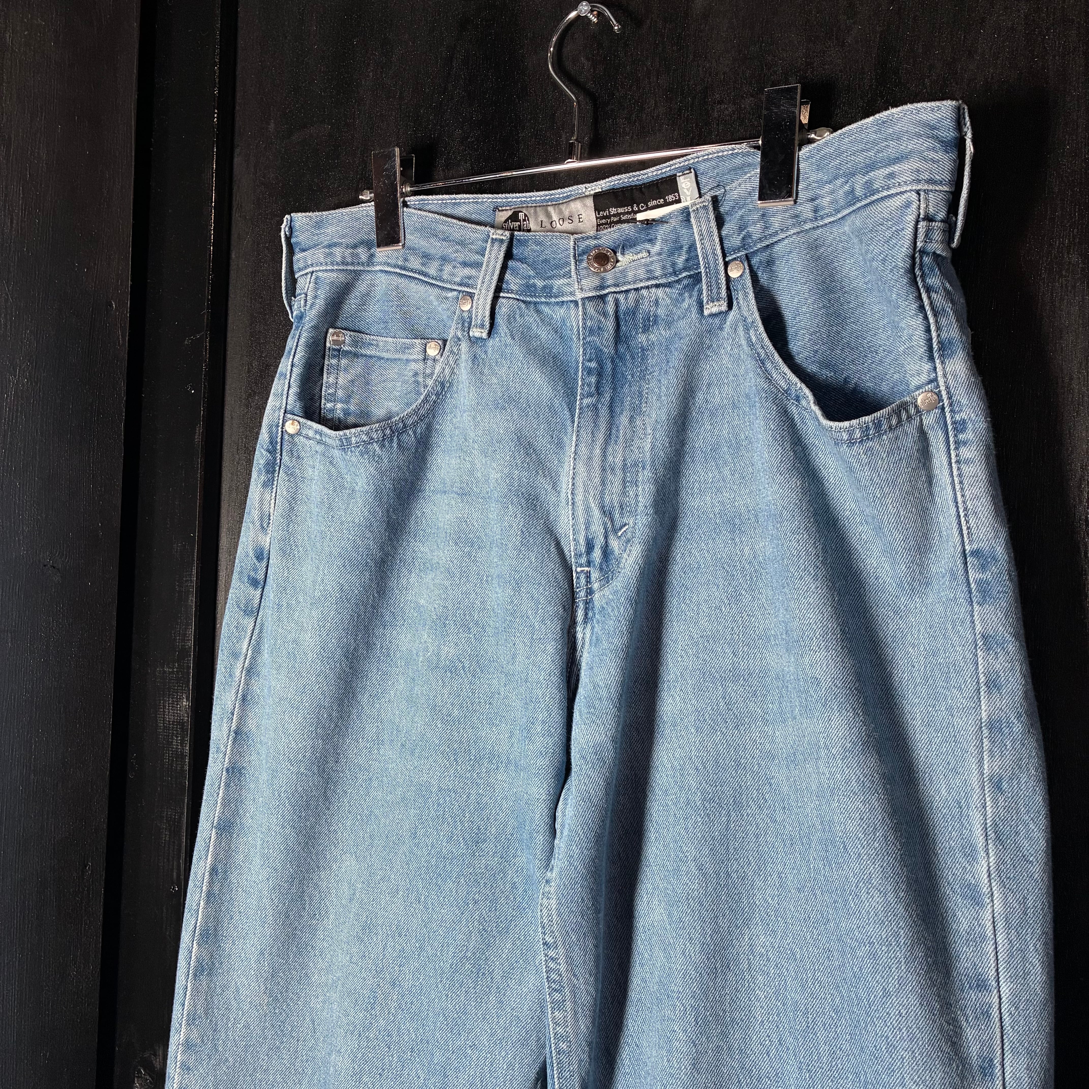Levi's Silver Tab LOOSE W32 リーバイス シルバータブ ルーズ ブルー