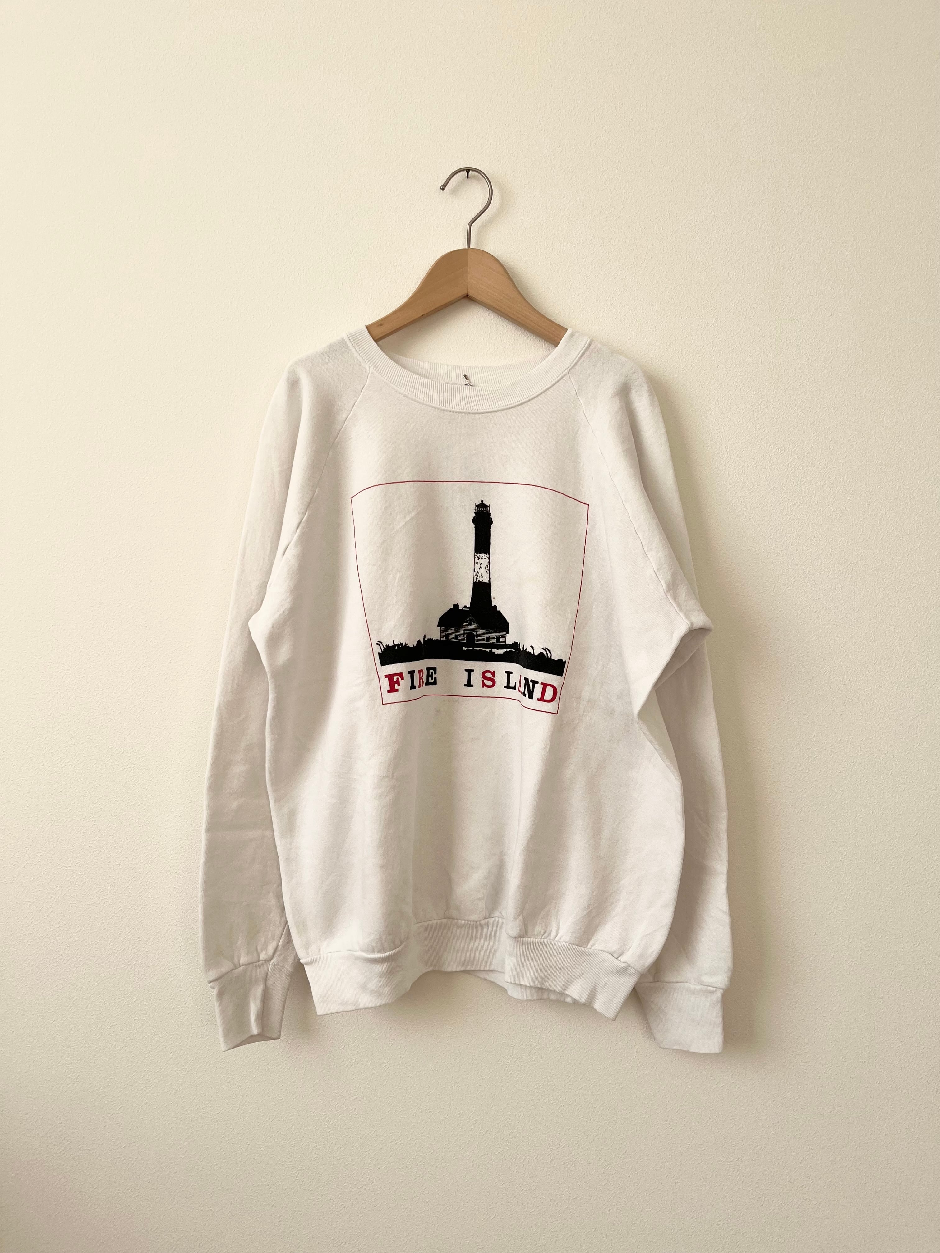 古着 90'S FruitOfTheLoom スウェット"FIRE ISLAND"