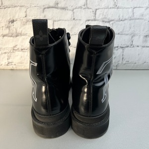 【最終処分SALE】LOUIS VUITTON ルイヴィトン ブラックアイス ジップアップ アンクルブーツ ブラック A-11630