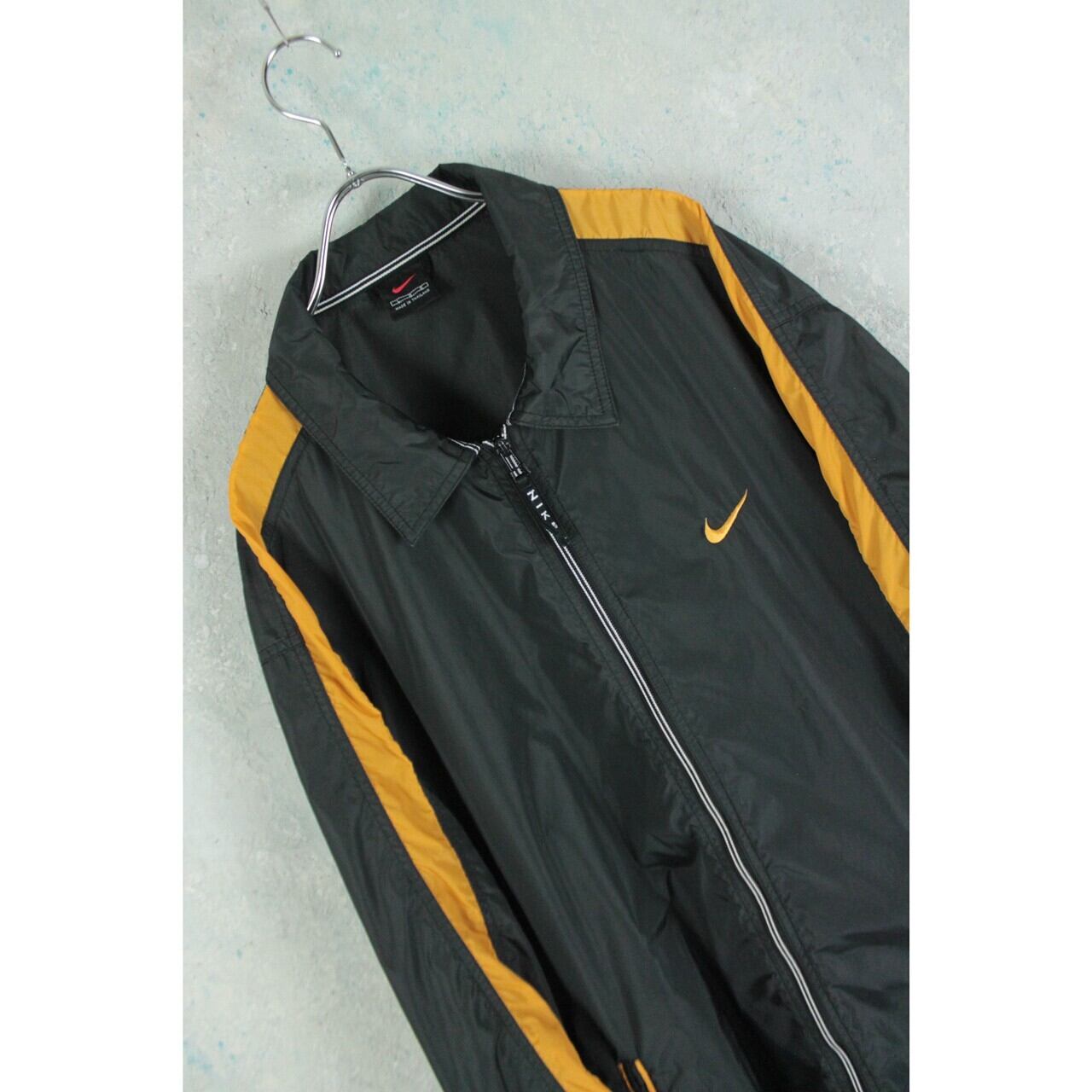 NIKE ブラック×イエロー サイドライン トラックジャケット【FF-3124】 | cv