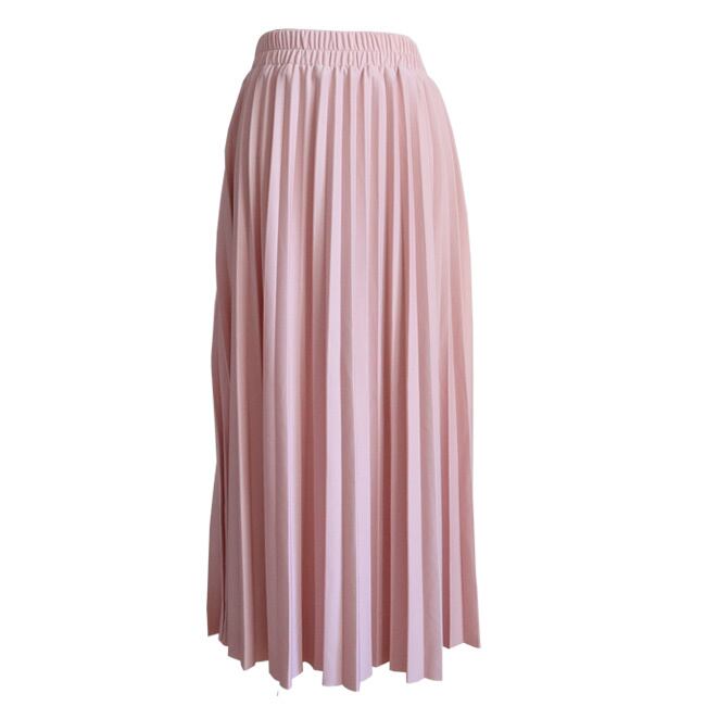 CPG ピンクプリーツスカート M ミヌエール フリルプリーツスカート min-036（ピンク） | レディース
