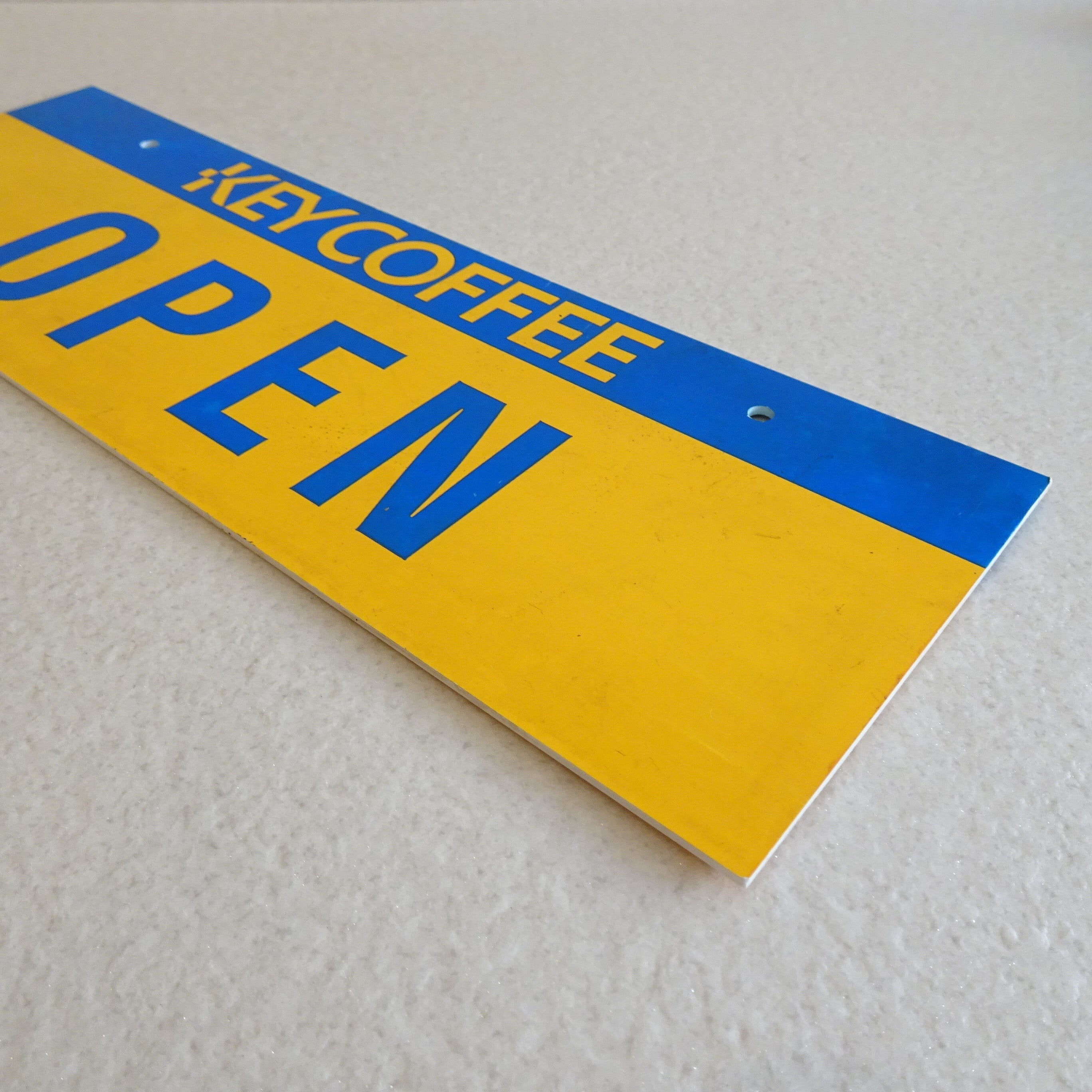 キーコーヒー OPEN CLOSE 看板 | 純喫茶家具の村田商會