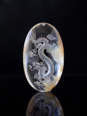 Dragon Carving  Quartz - 01