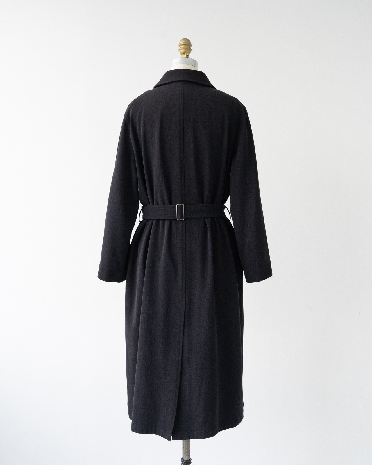 〈Hermès by martin margiela〉Wool Serge Belted Coat