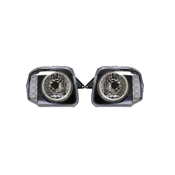 JB23W ジムニー LED リング 付き LED ウィンカー インナー ブラック 