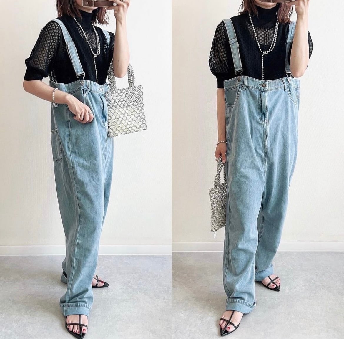 大人サイズ / ストレートデニムサロペット | jbgcompany