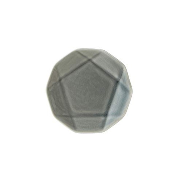 TAMAKI プレート ゴカク グレー 直径10.5×高さ1.6cm 電子レンジ・食洗機対応 T-907467