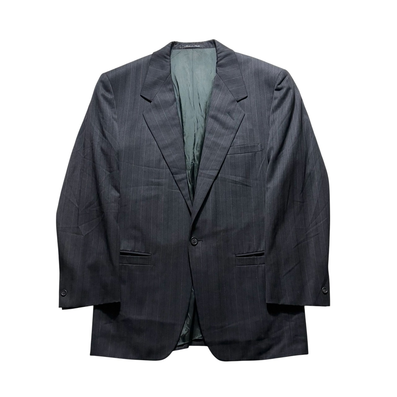 GIANNI VERSACE pink stripe 1B tailored jacket