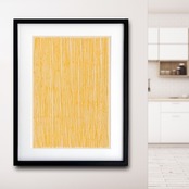 中太ストレート｜ラーメン文化をアブストラクトに描いた和モダンアートポスター｜日常に遊び心と美しさを添えるインテリアA4ポスター