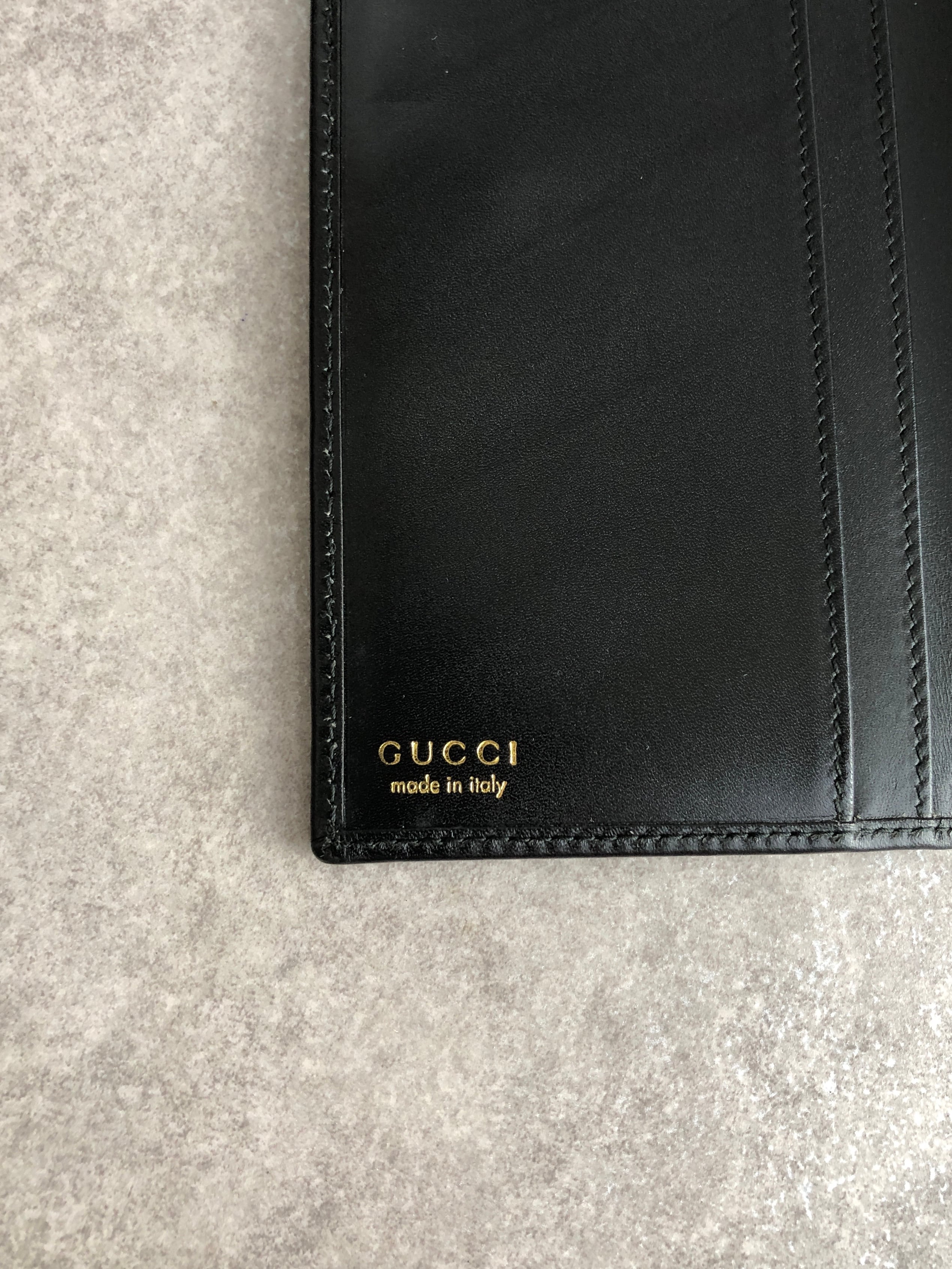 ☆美品☆GUCCI グッチ ホースビット 長財布 ブラック レザー GUCCI 