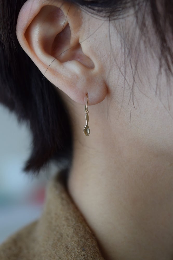 CHERRY BROWN / spoon & fork ピアス | Futariya