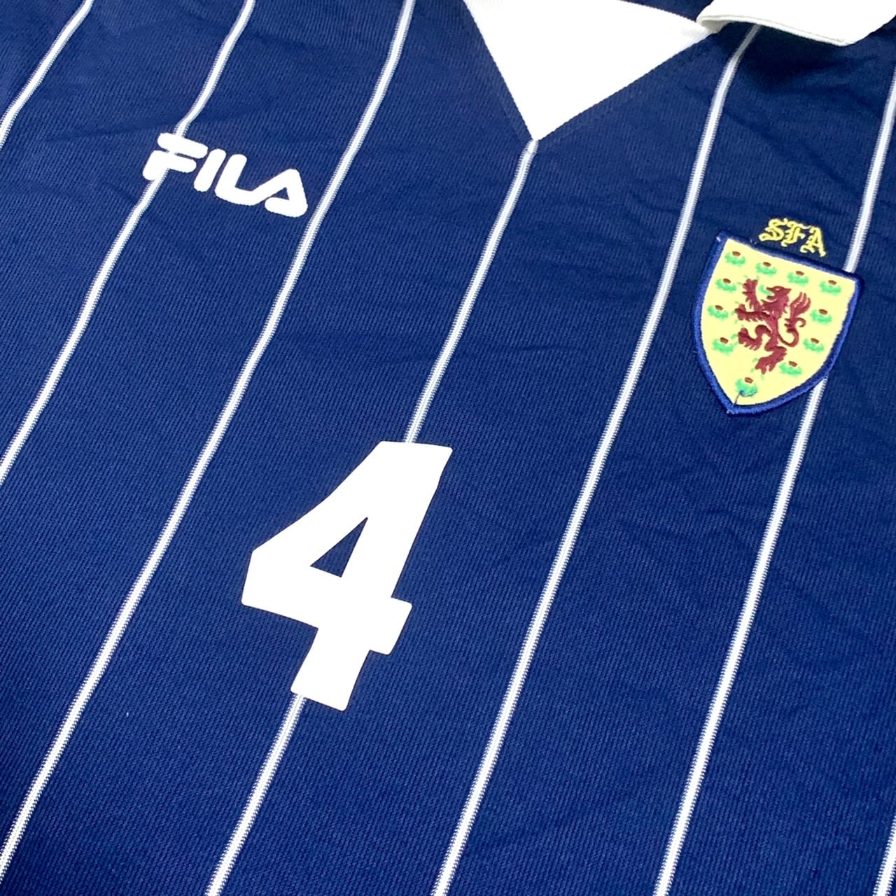 2002/03 FILA スコットランド代表 ホーム サッカーゲームシャツ 2002/03 FILA スコットランド代表 ホーム サッカーゲームシャツ