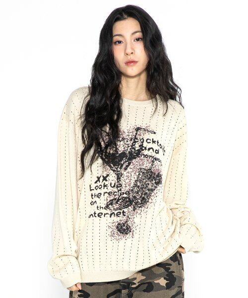 ☆ENHYPEN ヒスン 着用！！【XTONZ】XTK087 Faust Punching Pullover