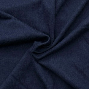 ★TC591◆3.1m◆綿100%丸仕上げ天竺ニット生地◆ネイビー