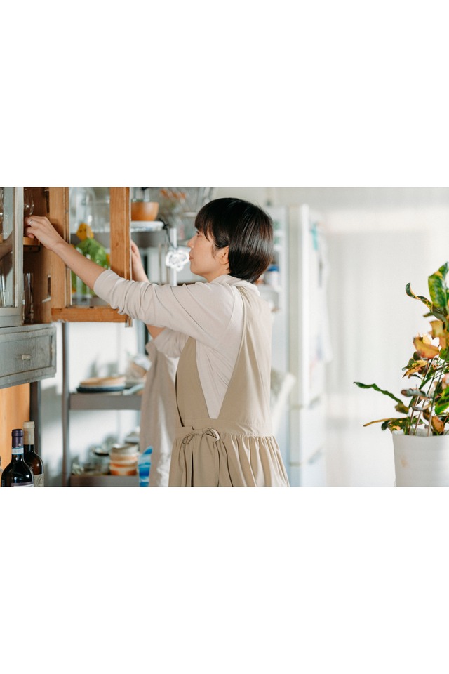 「ふつうな日」を「とくべつな日」にする、お気に入りワンピースエプロン