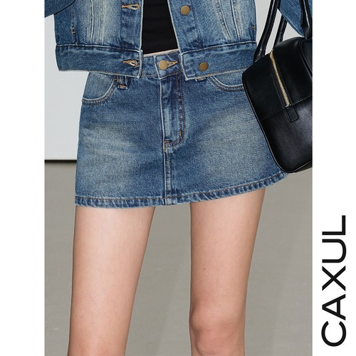 Vintage Wash Denim Culottes