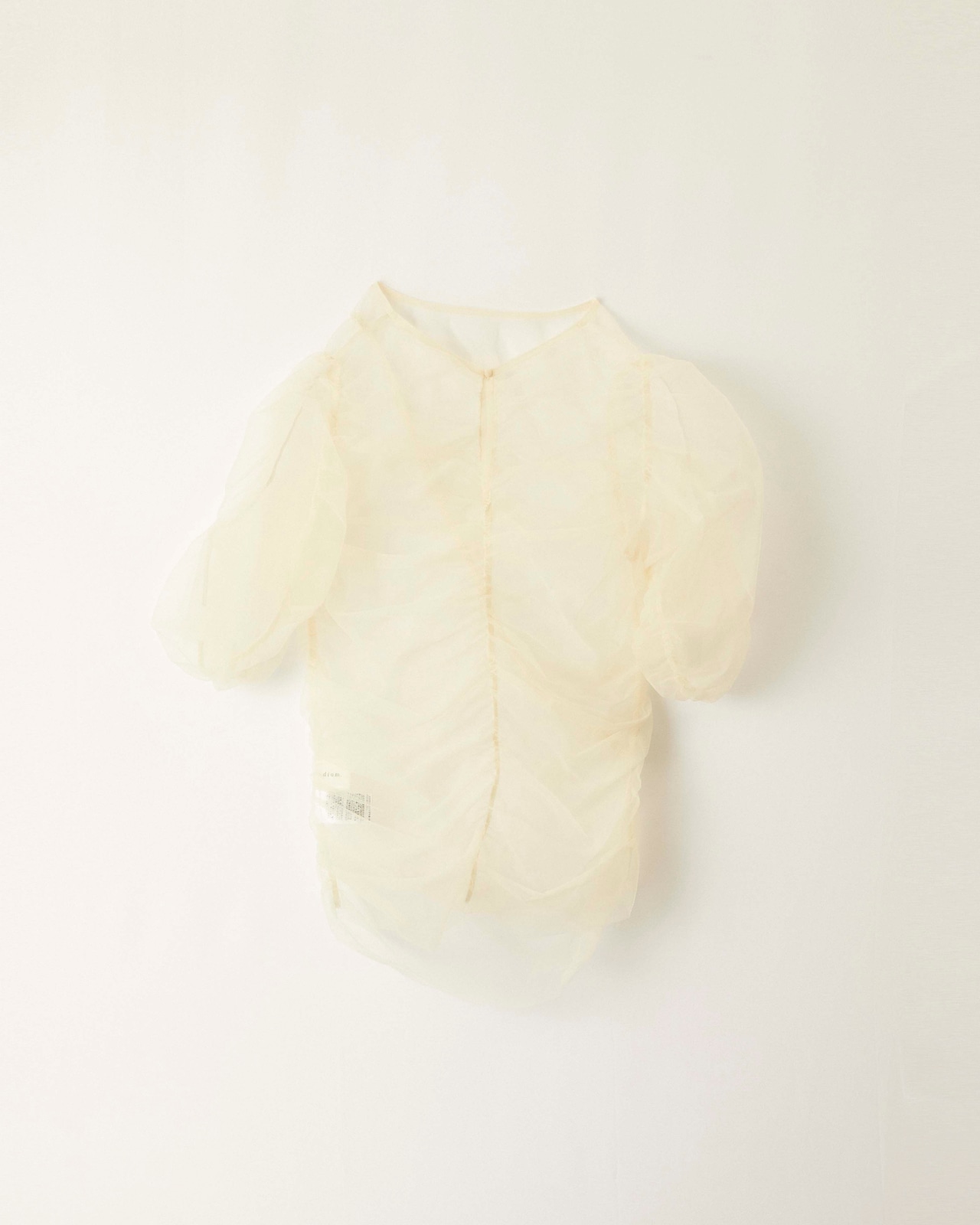 DU250519 shirring sheer tops【残り2点】