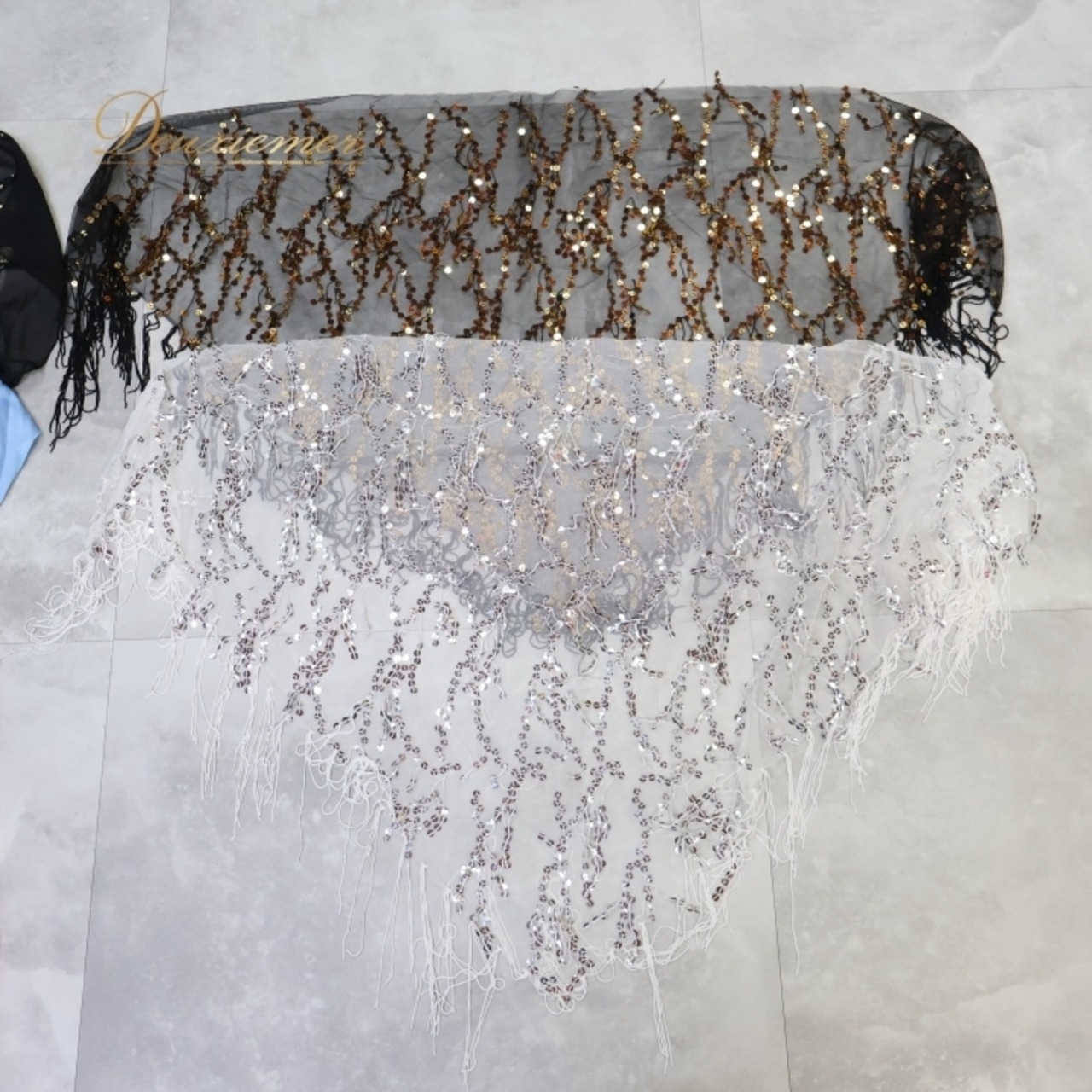 ベリーダンス 衣装 ヒップスカーフ まとめ売り 全8点 セット コイン フリンジ スパンコール 黒 黄 青 赤 練習 レッスン 小物 ダンス小物 キラキラ 華やか かわいい ブラック系 ブルー系 オレンジ系 ピンク系 レッド系