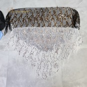 ベリーダンス 衣装 ヒップスカーフ まとめ売り 全8点 セット コイン フリンジ スパンコール 黒 黄 青 赤 練習 レッスン 小物 ダンス小物 キラキラ 華やか かわいい ブラック系 ブルー系 オレンジ系 ピンク系 レッド系