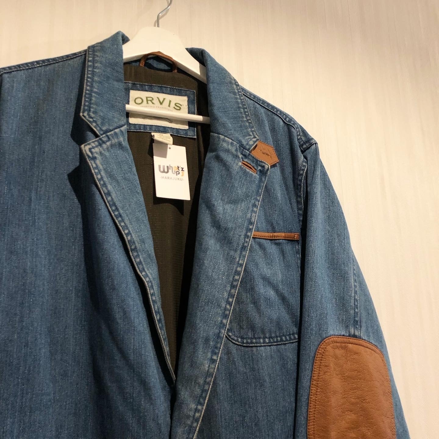 90s〜00s ORVIS hunting × tailored denim jacket【高円寺店】 | What