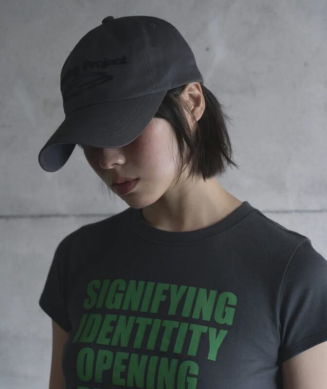 【Opening Project】IVEレイ着用 Identity Ball Cap 追跡あり 条件付き数量限定トレカ付き!☆IVE レイ 着用!!【OPENING