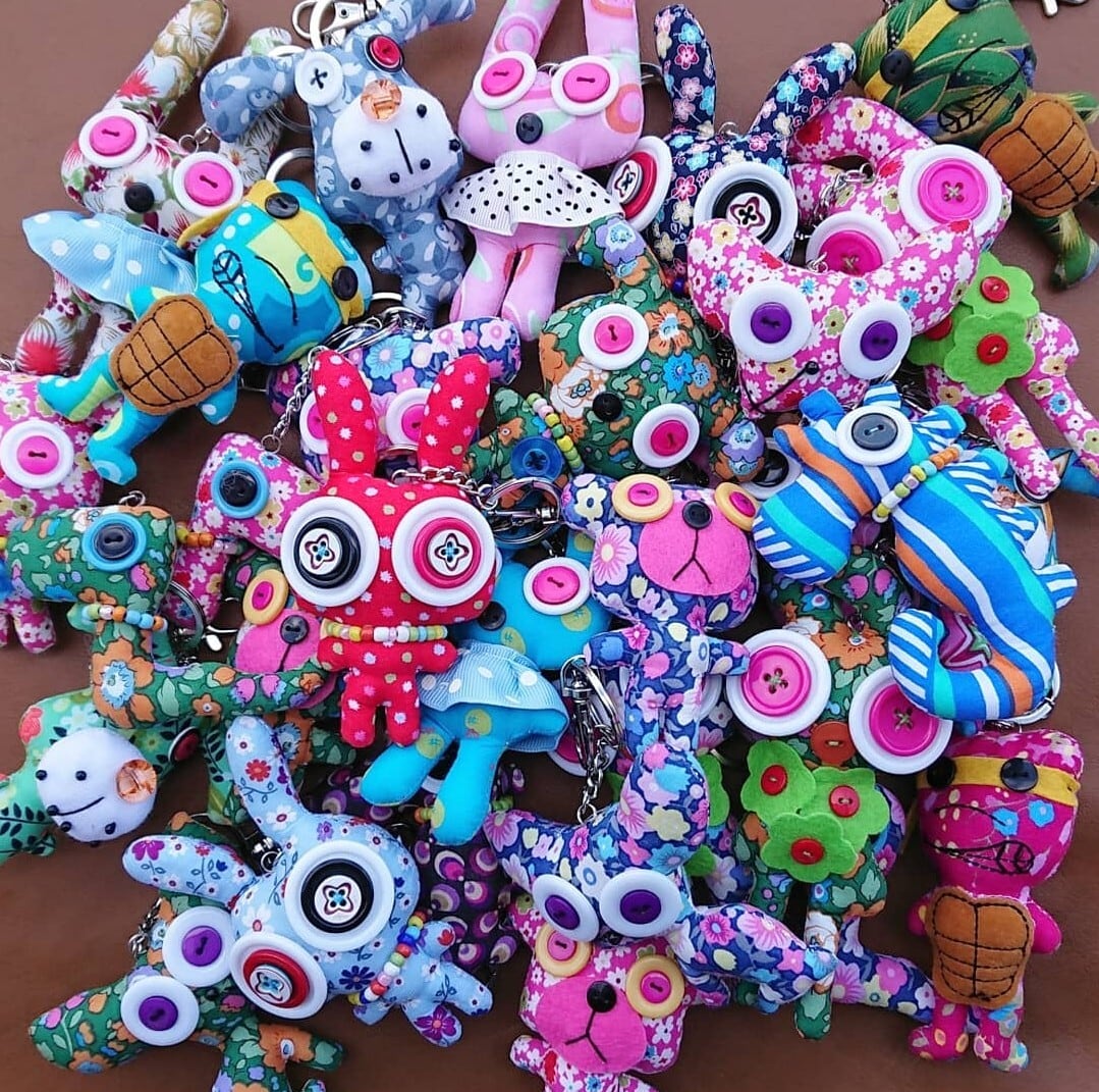 クレイジーアニマルズ リトルラビット キーホルダー チャーム | shoprahu