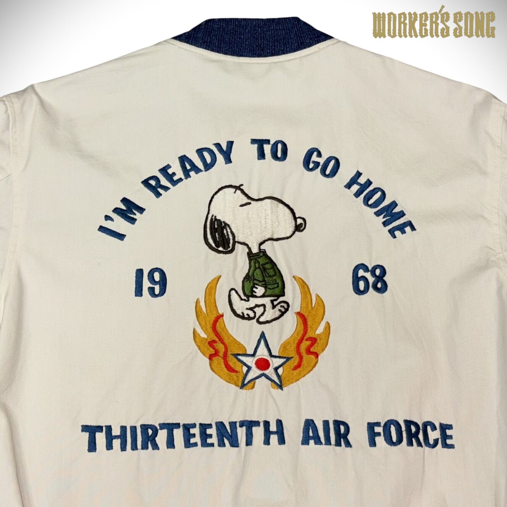 バズリクソンズ ピーナッツ スヌーピー ツアー ジャケットアメカジ