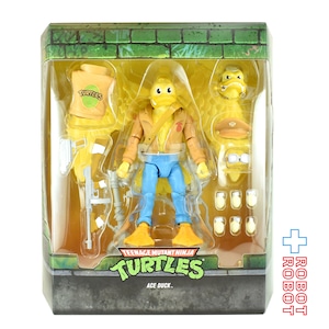 スーパー7 ティーンエイジ・ミュータント・ニンジャ・タートルズ アルティメット エース・ダック 7インチ アクションフィギュア 未開封