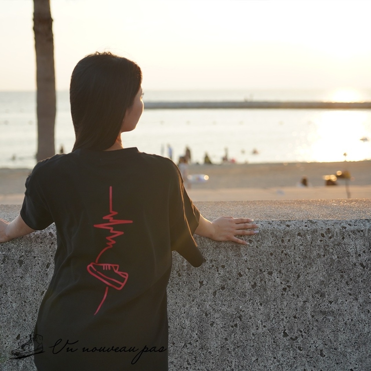 Heartbeat Sneaker Tee