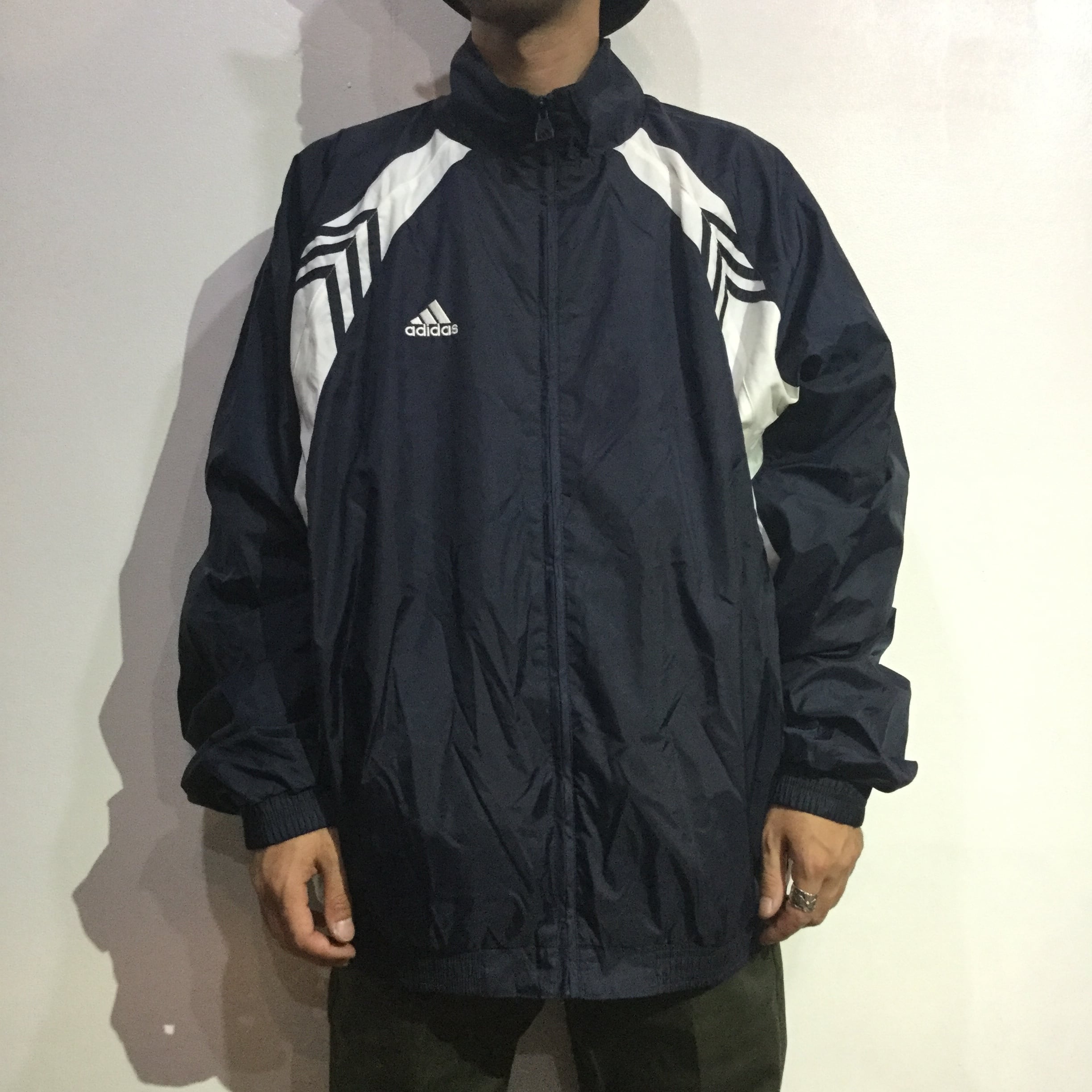 新品　adidas アディダス　ジャケット　ビッグロゴ  XLサイズ