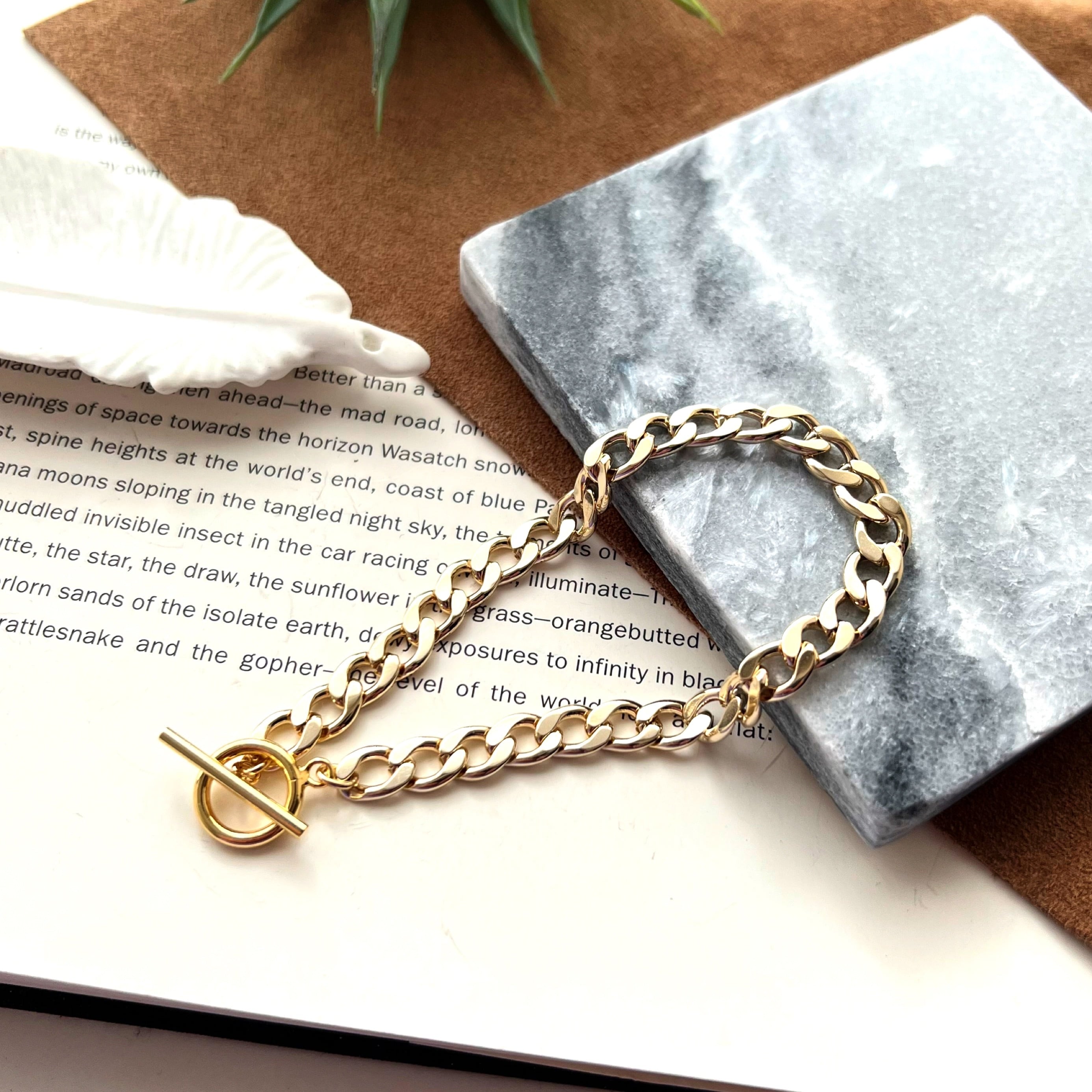 Sirius Chain Bracelet【GOLD】 | Akto