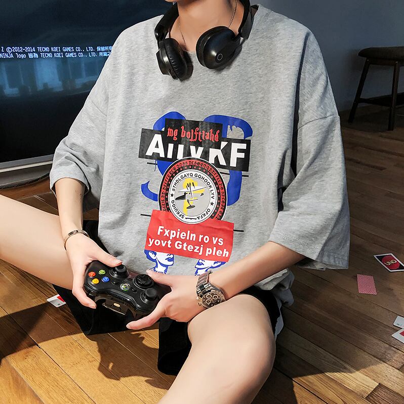 全3色 Tシャツ カットソー プリント カジュアル おしゃれ