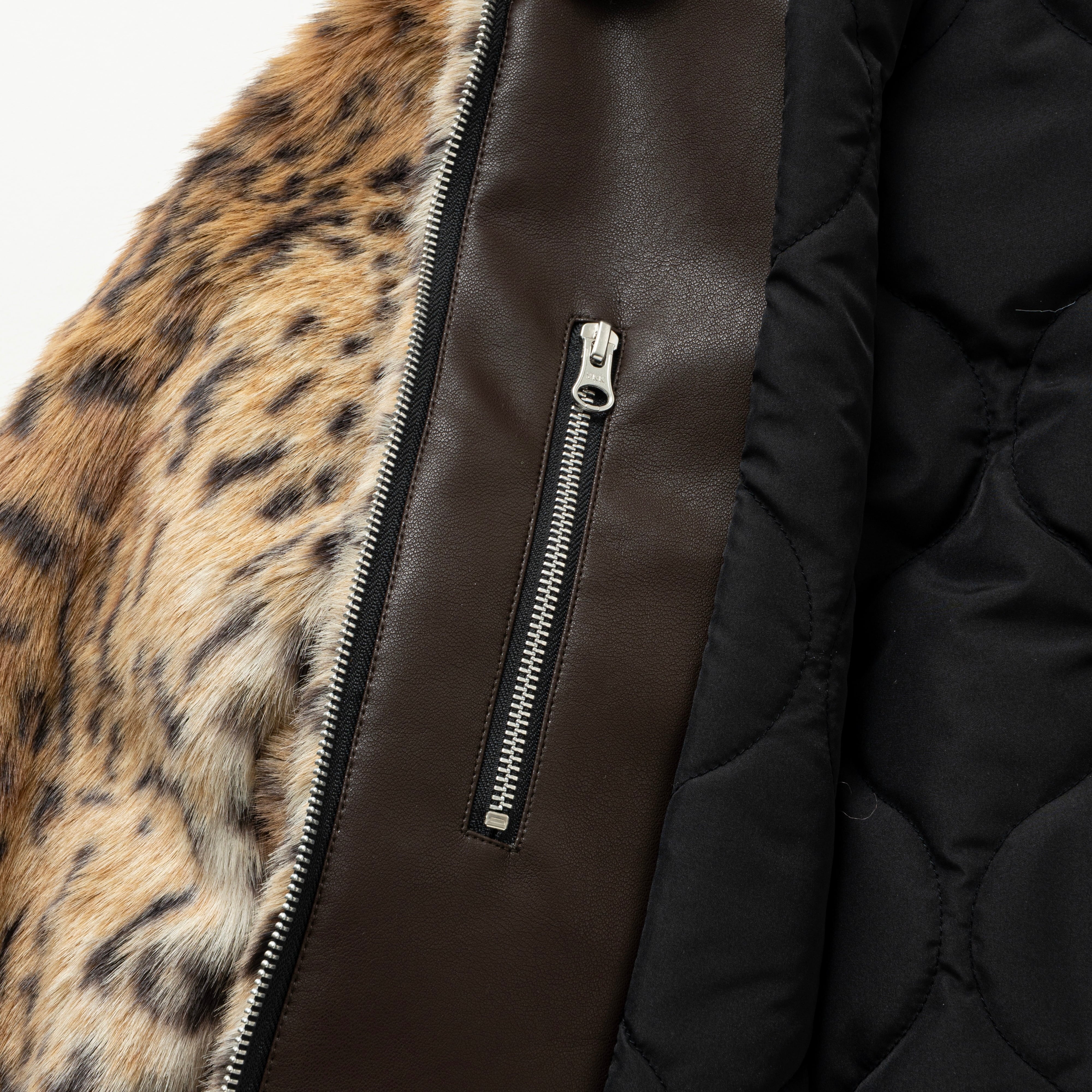 ジャケット・アウター TTT_MSW Far jacket (LEOPARD) Fur jacket（LEOPARD） | TTTMSW