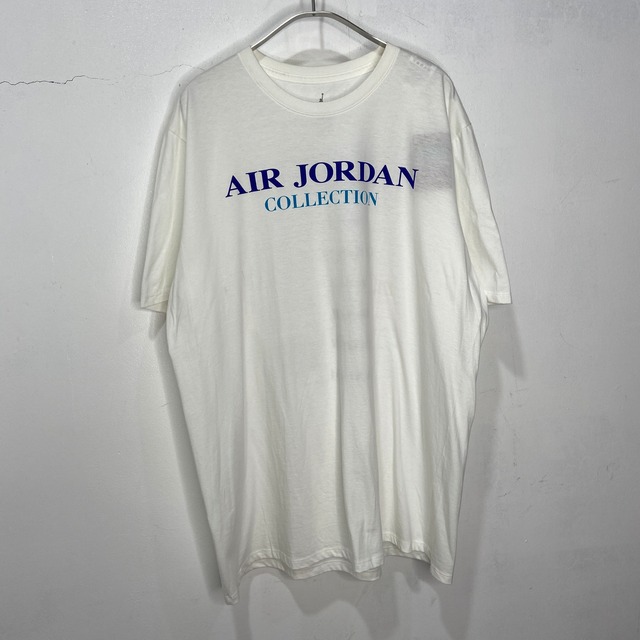 タグ付き未使用品　AIR JORDAN NIKE 両面プリントTシャツ　白　XL