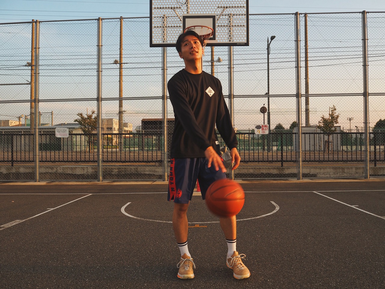 “NTH PRACTICE PANTS” colour Nevy×Red×Deepblue - 3