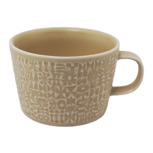 BIRDS' WORDS（バーズワーズ） Patterned Mug ecru