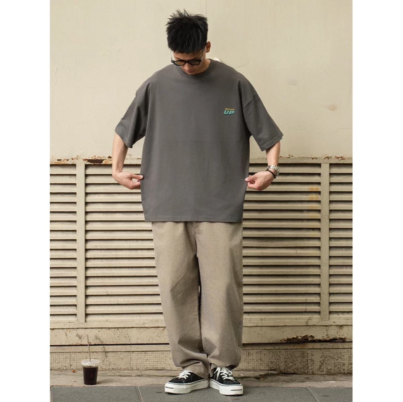 Back logo graphic t-shirt 1377 - 11