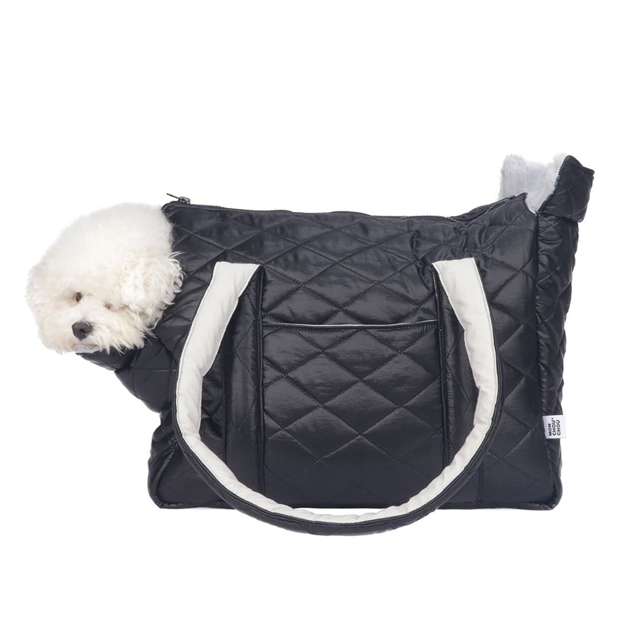 Double Fur Pound Bag(BlackーL) / monchouchou