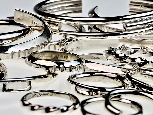 R-026 Round Knock リングM | WAKAN SILVER SMITH online store