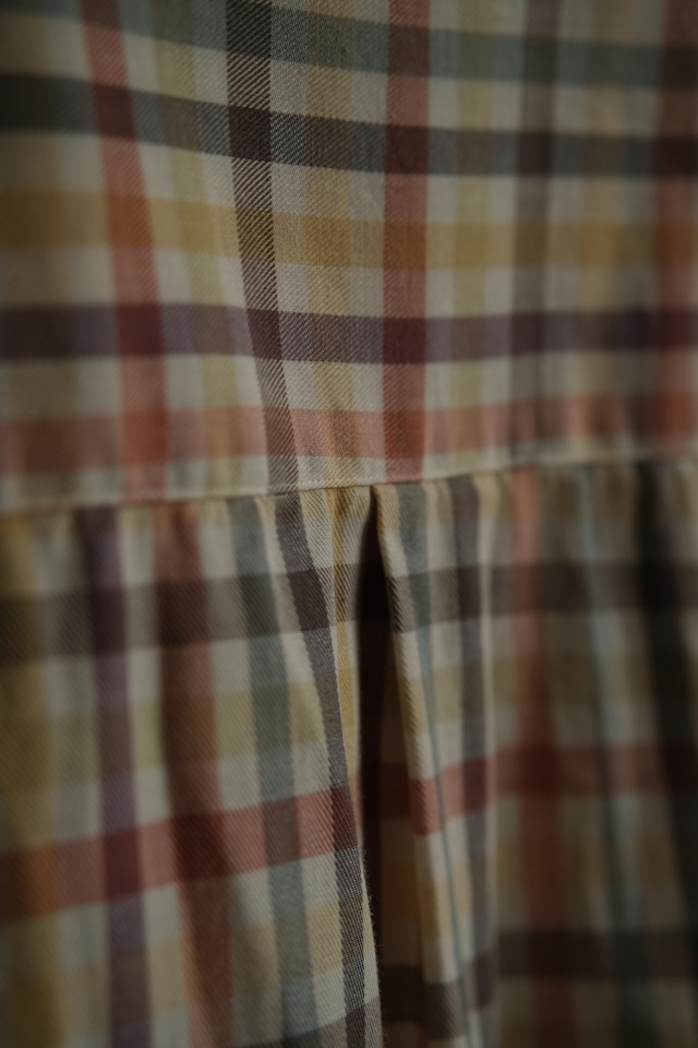 IORI/90's "PERRY ELLIS" L/S check shirt